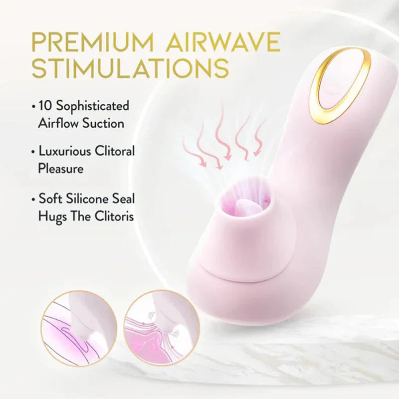 Delice Fleur Air Pulsing Vibe - Barely Purple - MyPleasure