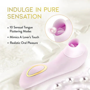 Delice Fleur Air Pulsing Vibe - Barely Purple - MyPleasure