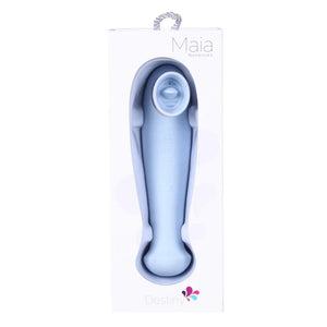 Destiny 15-Function Rechargeable Vibrating - Suction Wand - Blue - MyPleasure