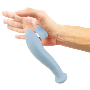 Destiny 15-Function Rechargeable Vibrating - Suction Wand - Blue - MyPleasure