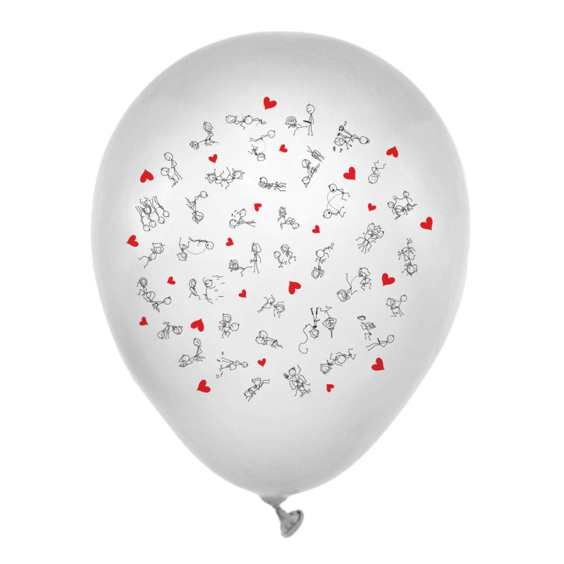 Dirty Balloons - Stick Figure Style - 8 Pack