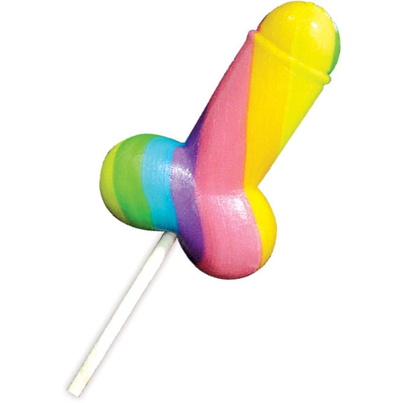 Display Rainbow Cock-Pop 12 Pieces