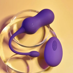 Double Time - Kegel Balls - Dark Purple - MyPleasure