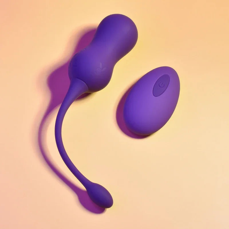Double Time - Kegel Balls - Dark Purple - MyPleasure
