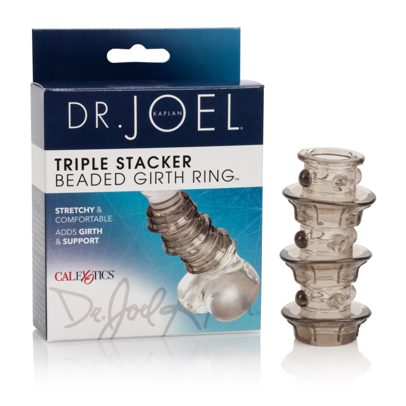 Dr. Joel Kaplan Beaded Girth Ring Triple Stacker