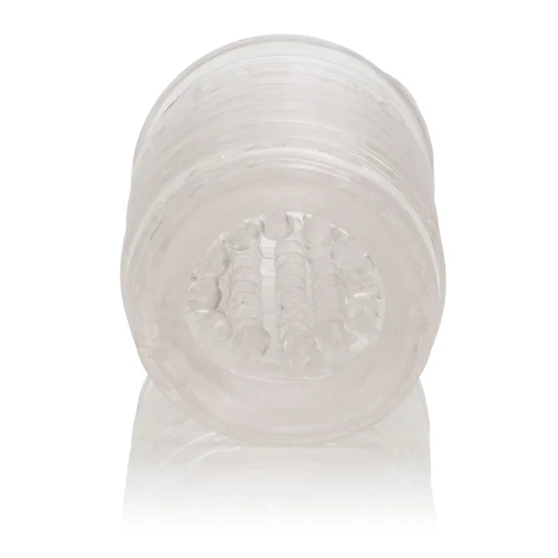 Dr. Joel Kaplan - Reversible Masturbator - Clear - MyPleasure