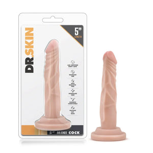 Dr. Skin - 5 Inch Mini Cock - Vanilla - MyPleasure