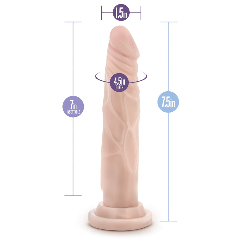 Dr. Skin - Realistic Cock - Basic 7.5 - Beige