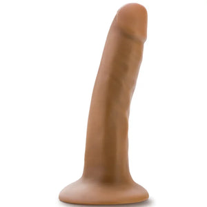 Dr. Skin Silicone - Dr. Lucas - 5 Inch Dong With Suction Cup - Mocha - MyPleasure