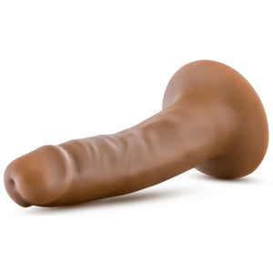 Dr. Skin Silicone - Dr. Lucas - 5 Inch Dong With Suction Cup - Mocha - MyPleasure