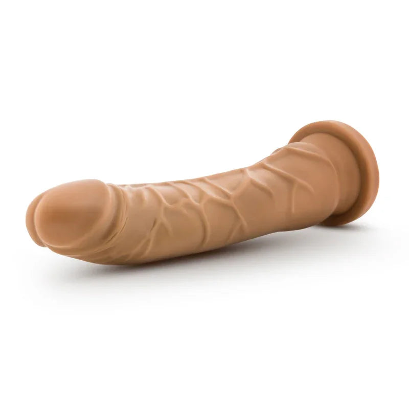 Dr. Skin Silicone - Dr. Noah - 8 Inch Dong With Suction Cup - Mocha - MyPleasure