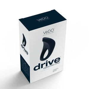 Drive Vibrating Ring - Just Black - MyPleasure