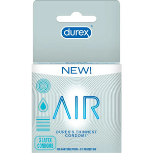 Durex Air Condom- 3 Pack - MyPleasure