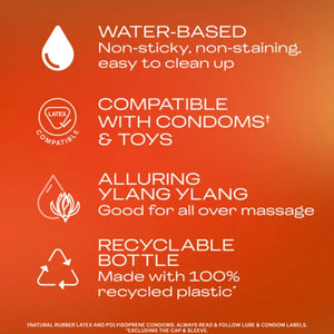 Durex Massage & Play 2 in 1 Sensual Ylang Ylang - 6.76 Fl. Oz. / 200 ml - MyPleasure