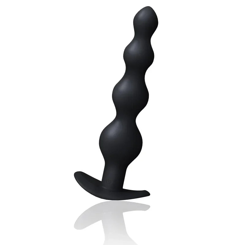 Earth Quaker Rechargeable Anal Vibe - Just Black - MyPleasure
