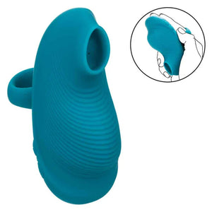 Envy Handheld Suction Massager - Blue - MyPleasure