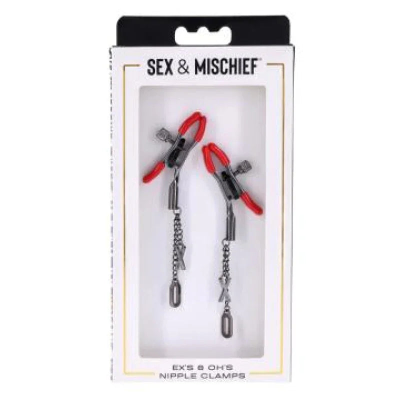 eX's and Oh's Nipple Clamps - MyPleasure