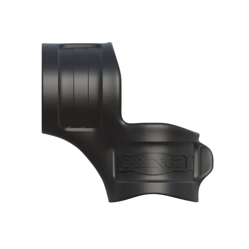 Fantasy C-Ring Mr Big Cock Ring and Ball Stretcher - Black - MyPleasure