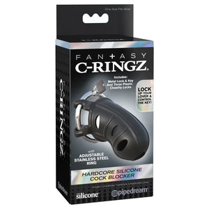 Fantasy C-Ringz Hardcore Silicone Cock Blocker - MyPleasure