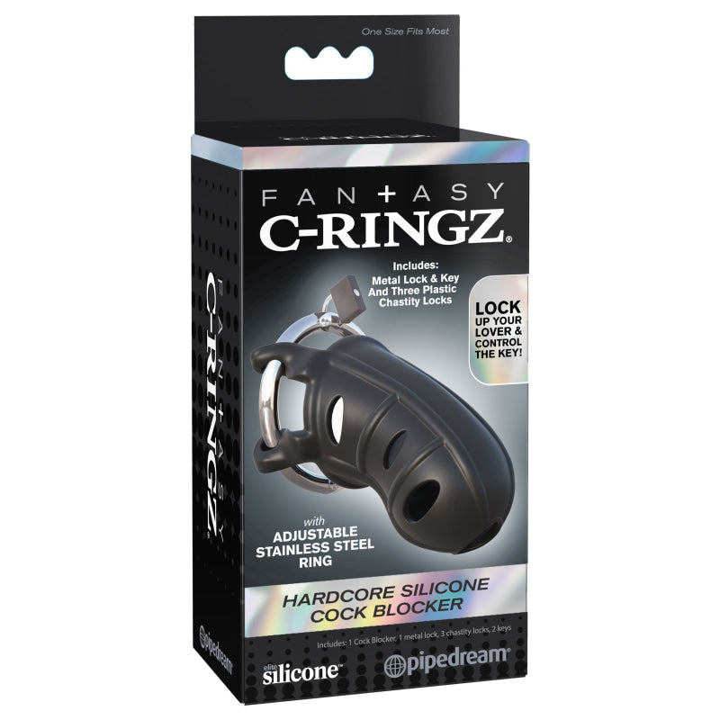 Fantasy C-Ringz Hardcore Silicone Cock Blocker