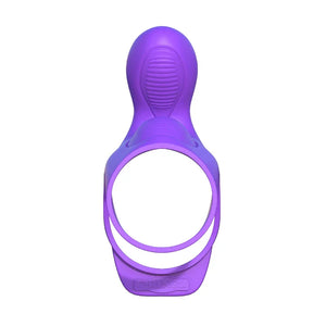 Fantasy C-Ringz Ultimate Couples Cage - Purple - MyPleasure