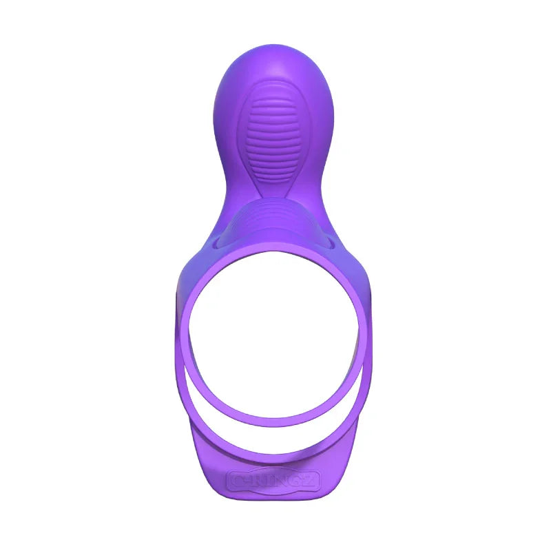 Fantasy C-Ringz Ultimate Couples Cage - Purple - MyPleasure