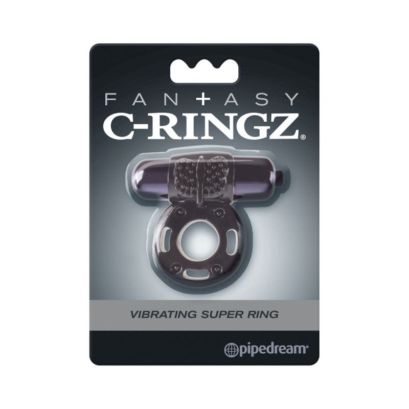 Fantasy C-Ringz Vibrating Super Ring Black