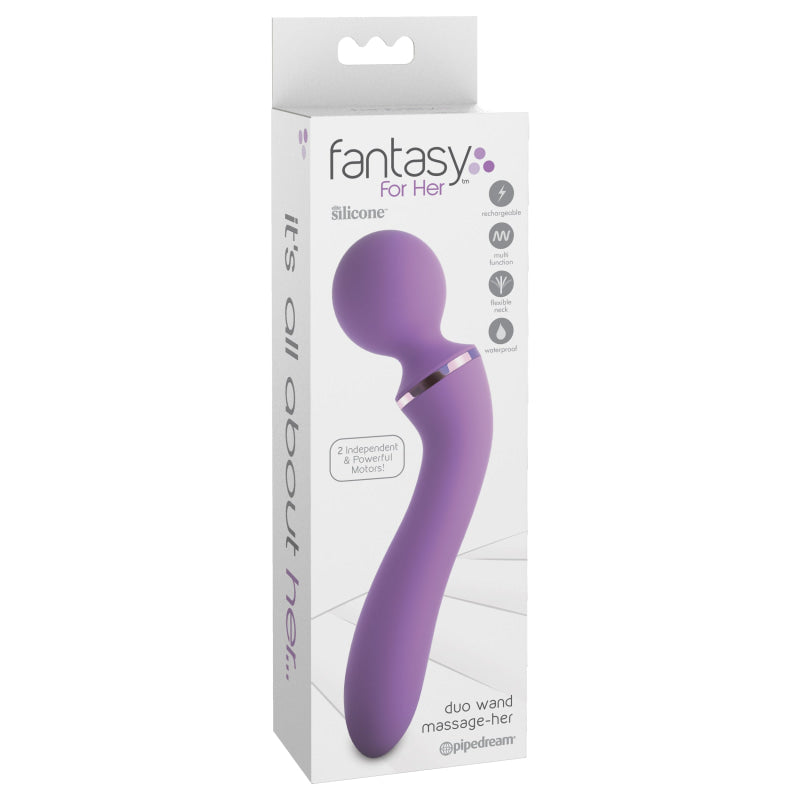 Fantasy for Her Duo Wand Massage-Her