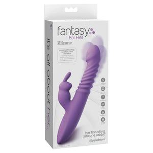 Fantasy for Her Her Thrusting Silicone Rabbit - MyPleasure