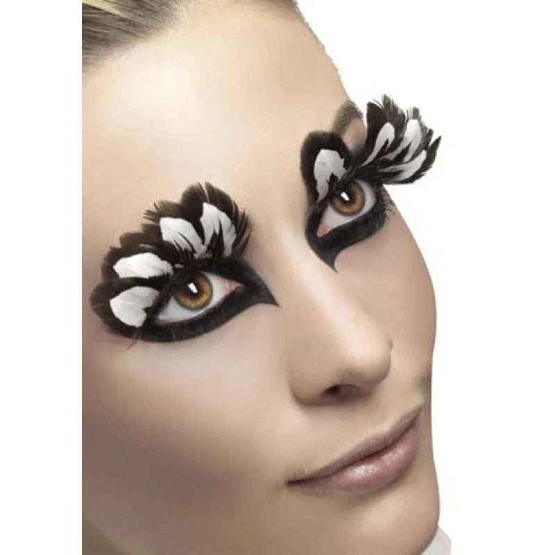 Feather Eyelashes - Brown - MyPleasure