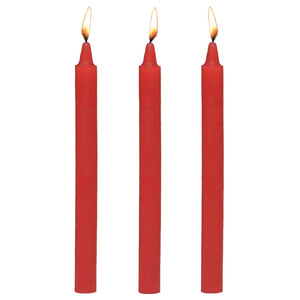 Fetish Drip Candles 3pk - Red - MyPleasure