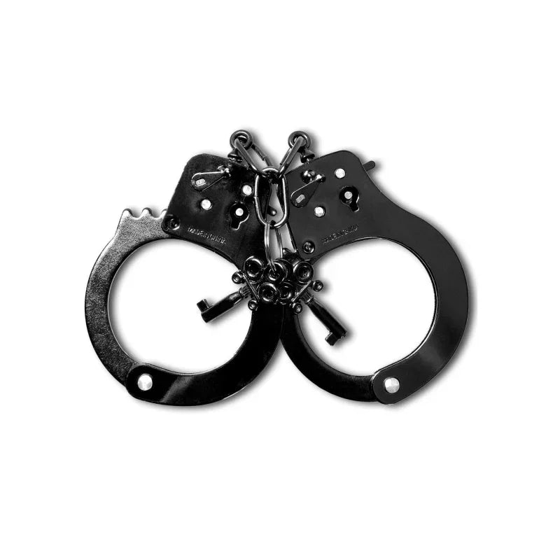 Fetish Fantasy Anodized Cuffs - Black - MyPleasure