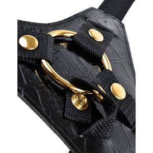 Fetish Fantasy Gold Designer Strap-on - Black - MyPleasure