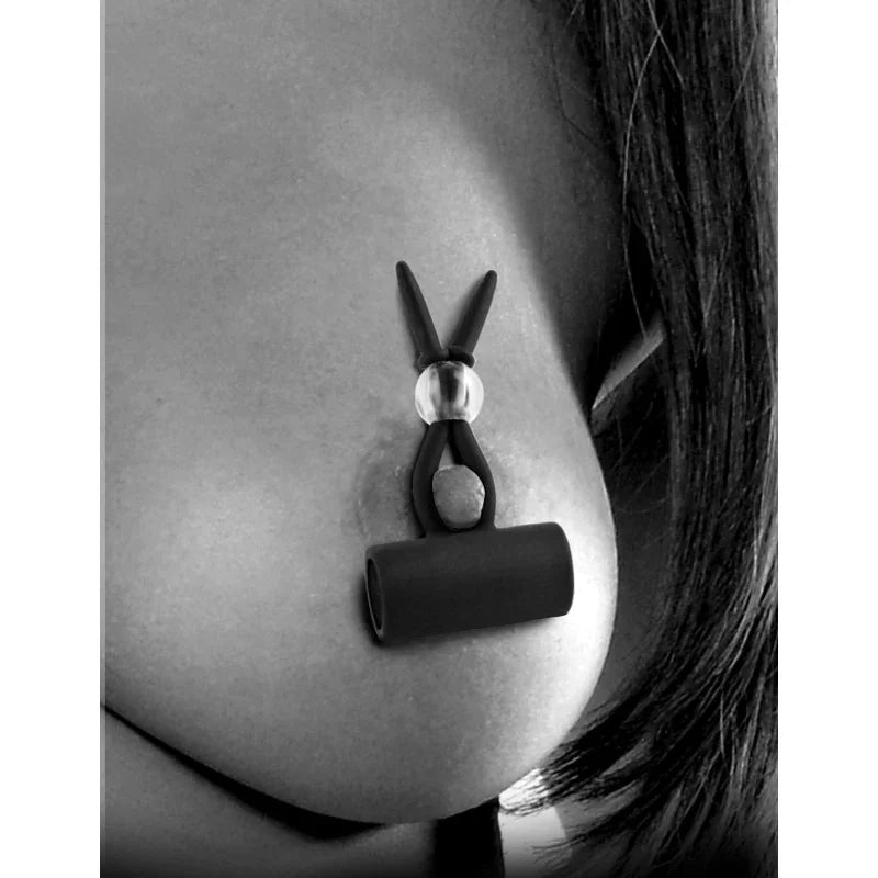 Fetish Fantasy Limited Edition Vibrating Silicone Nipple Lassos - MyPleasure