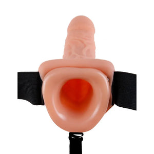 Fetish Fantasy Series 11 Inch Hollow Strap-on - Flesh - MyPleasure