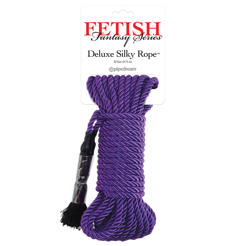 Fetish Fantasy Series Deluxe Silky Rope - Purple