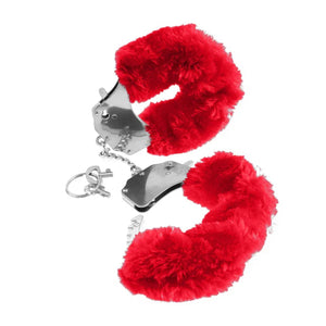 Fetish Fantasy Series Furry Cuffs - Red - MyPleasure