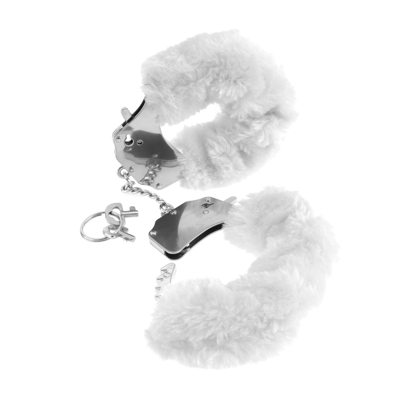 Fetish Fantasy Series Furry Cuffs - White