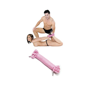 Fetish Fantasy Series Japanese Silk Rope - Pink - MyPleasure