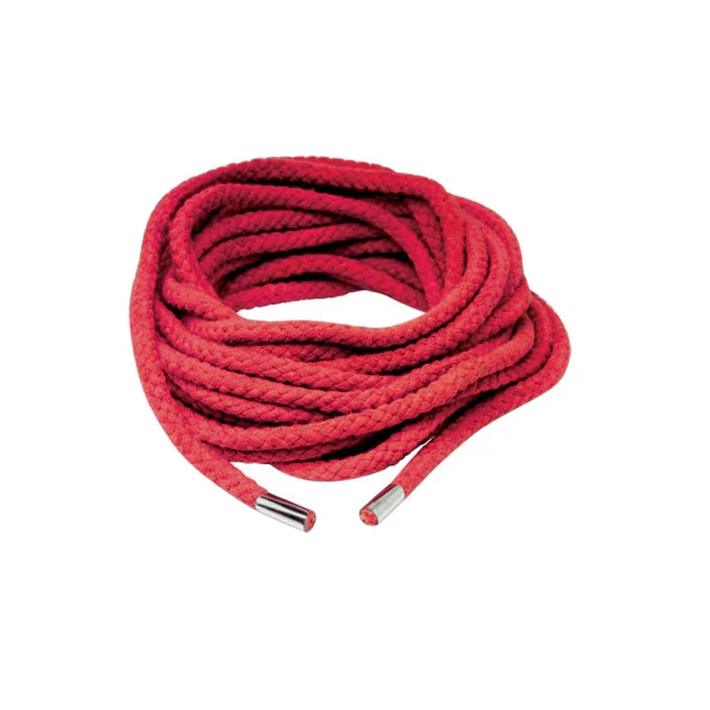 Fetish Fantasy Series Japanese Silk Rope - Red - MyPleasure