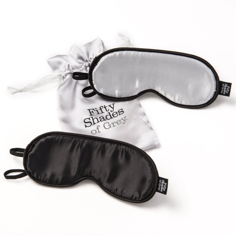 Fifty Shades of Grey No Peeking Soft Twin  Blindfold Set
