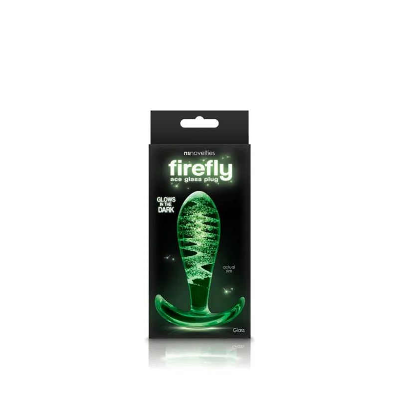 Firefly Glass - Ace Glass Plug - Clear - MyPleasure