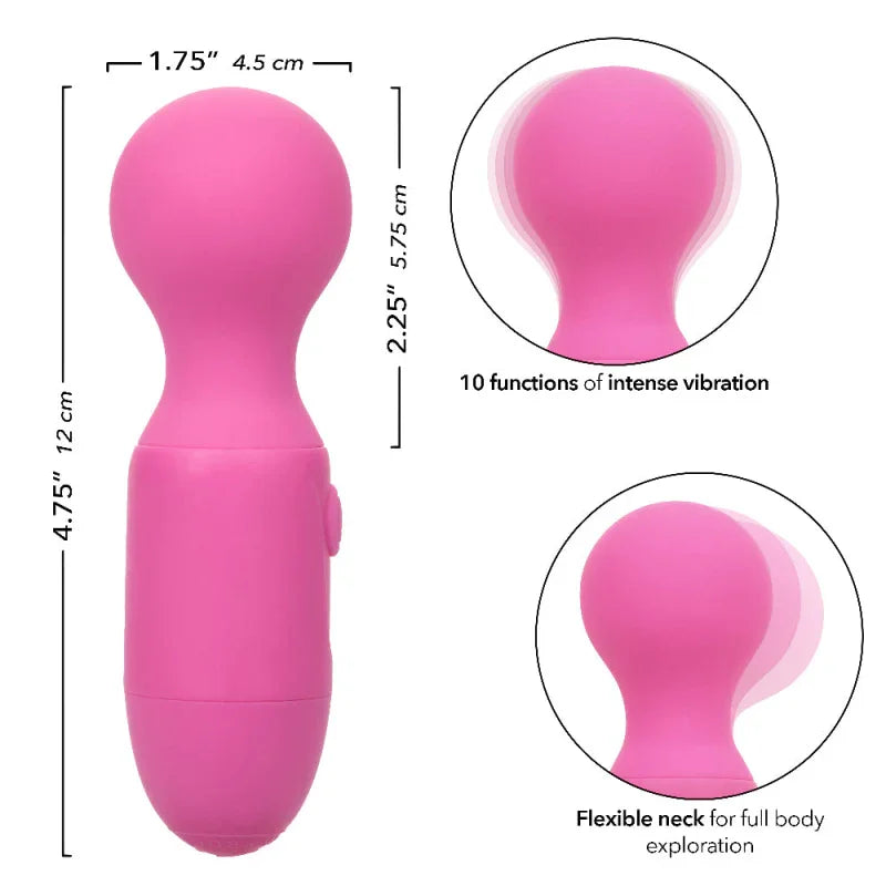 First Time Rechargeable Massager - Pink - MyPleasure