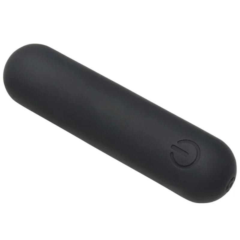 Flexible Silicone Bullet - Black - MyPleasure