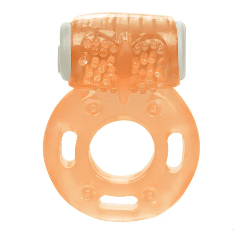 Foil Pack Vibrating Ring - Orange - MyPleasure