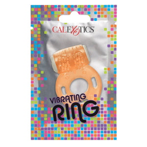 Foil Pack Vibrating Ring - Orange - MyPleasure