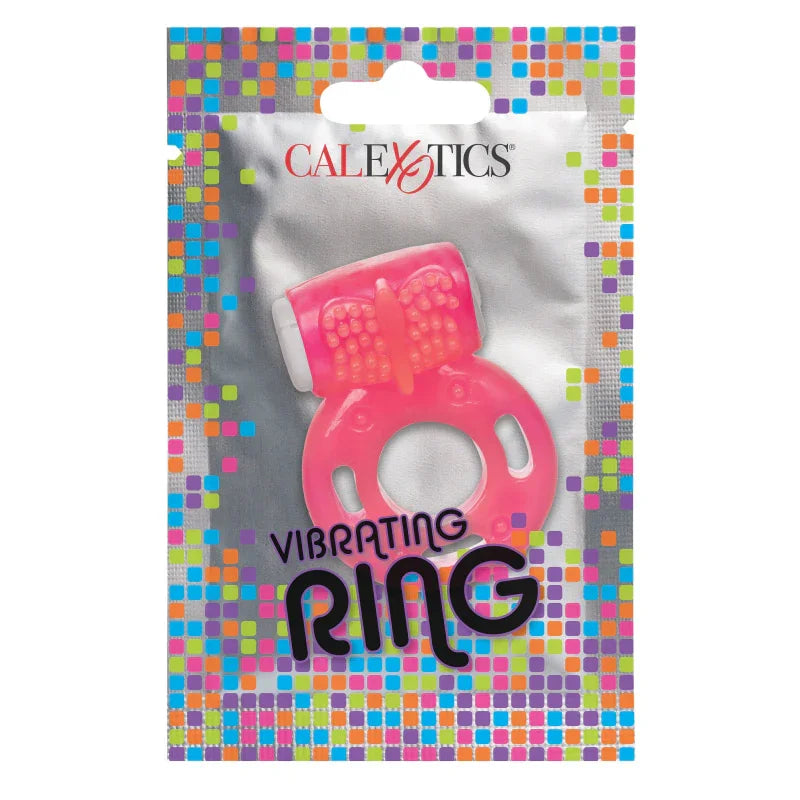 Foil Pack Vibrating Ring - Pink - MyPleasure