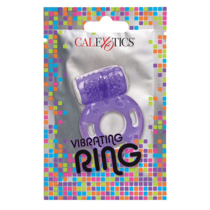 Foil Pack Vibrating Ring - Purple