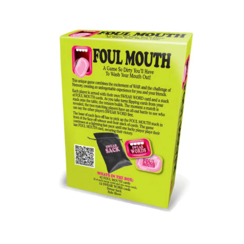 Foul Mouth Card Game - MyPleasure