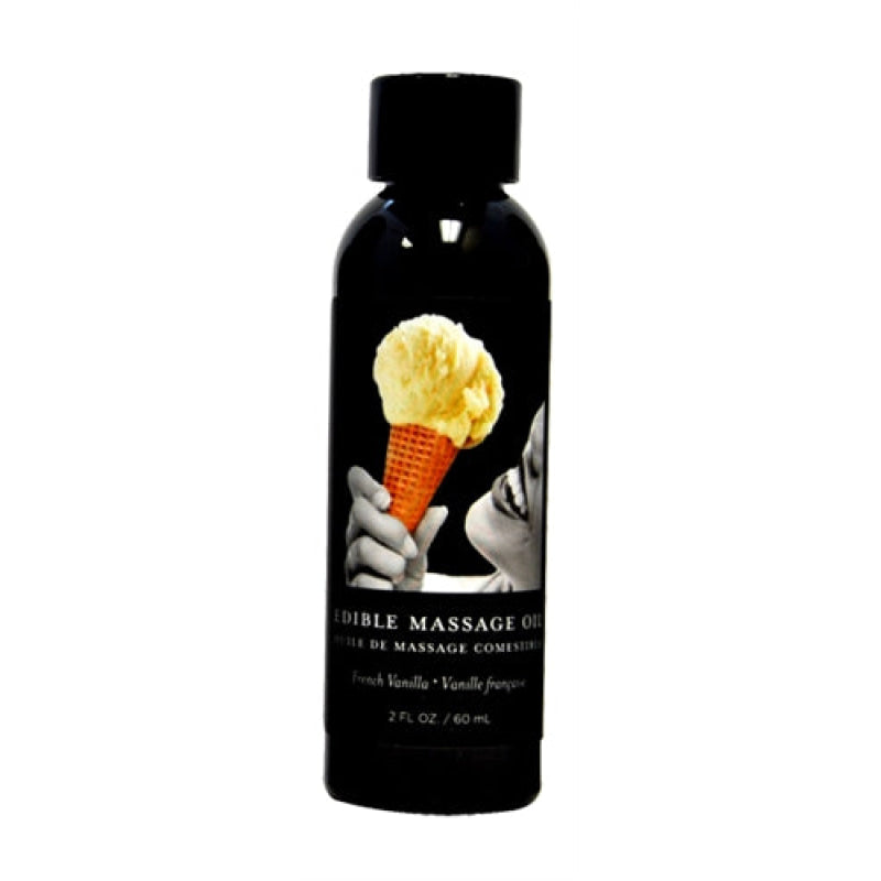 French Vanilla Edible Massage Oil 2 Oz